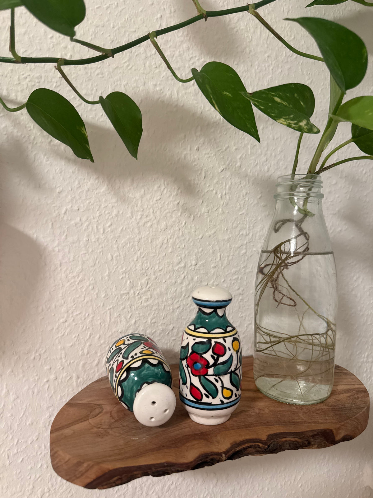 Salt- och pepparset grönt