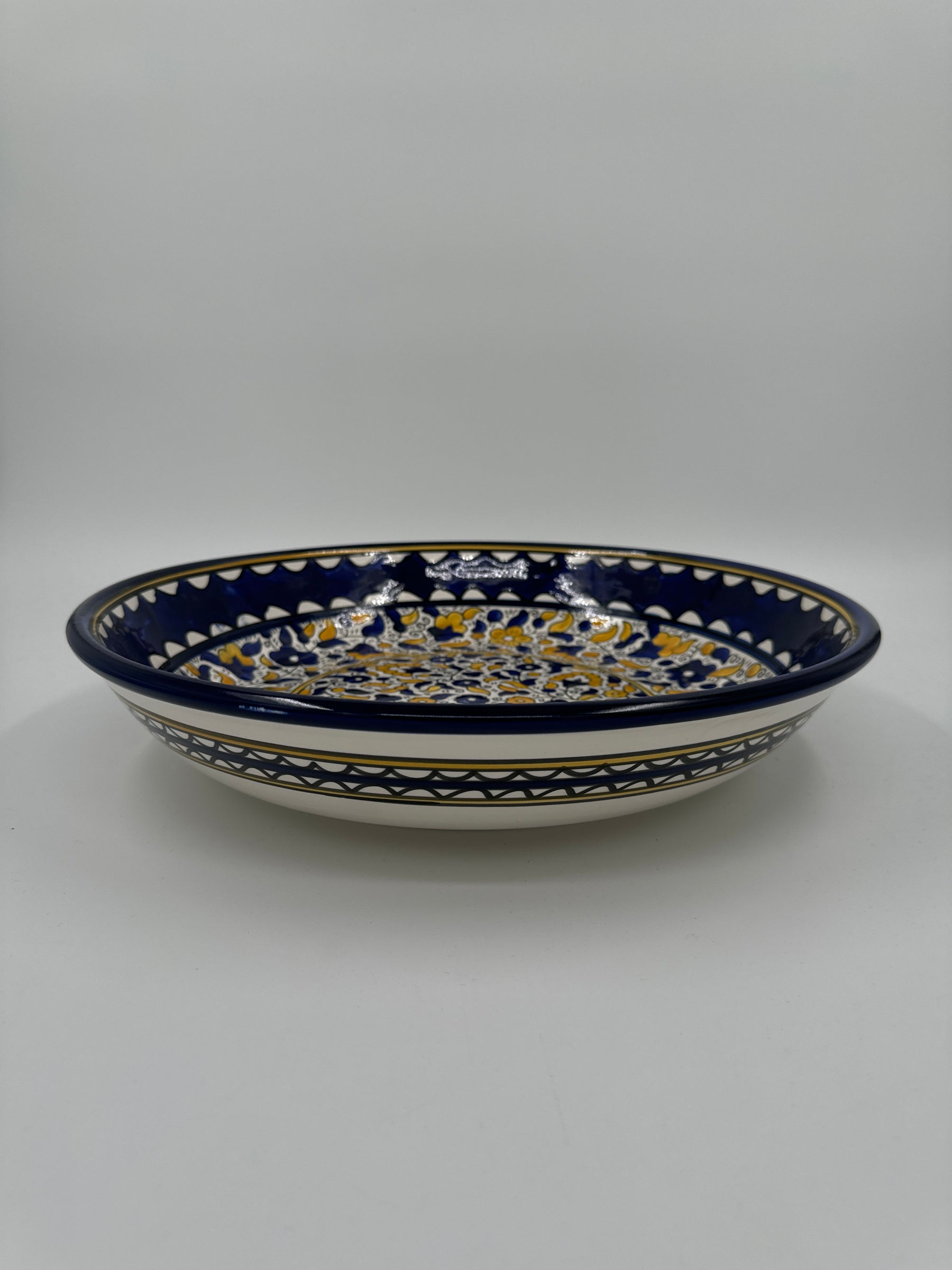 Al-Khalil Djup bricka 37 cm Gul