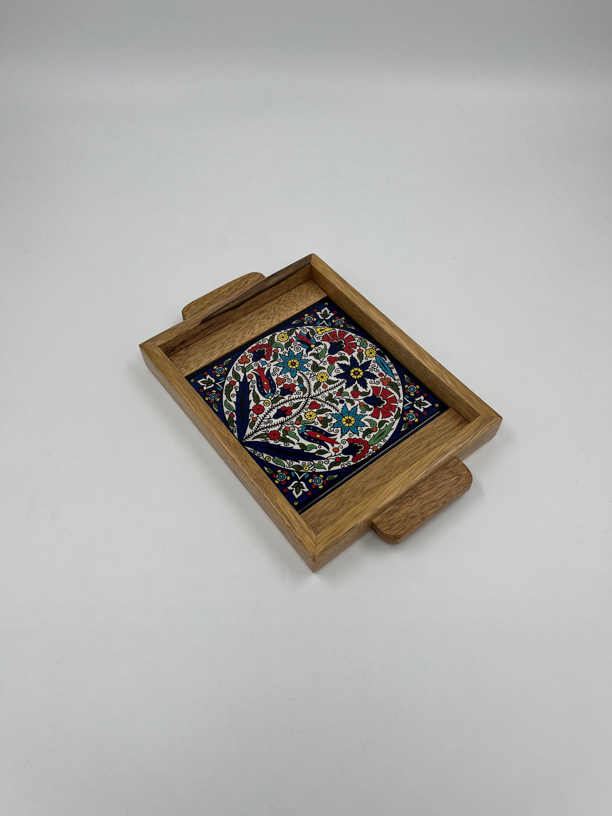 Trädgårdsserveringsbricka