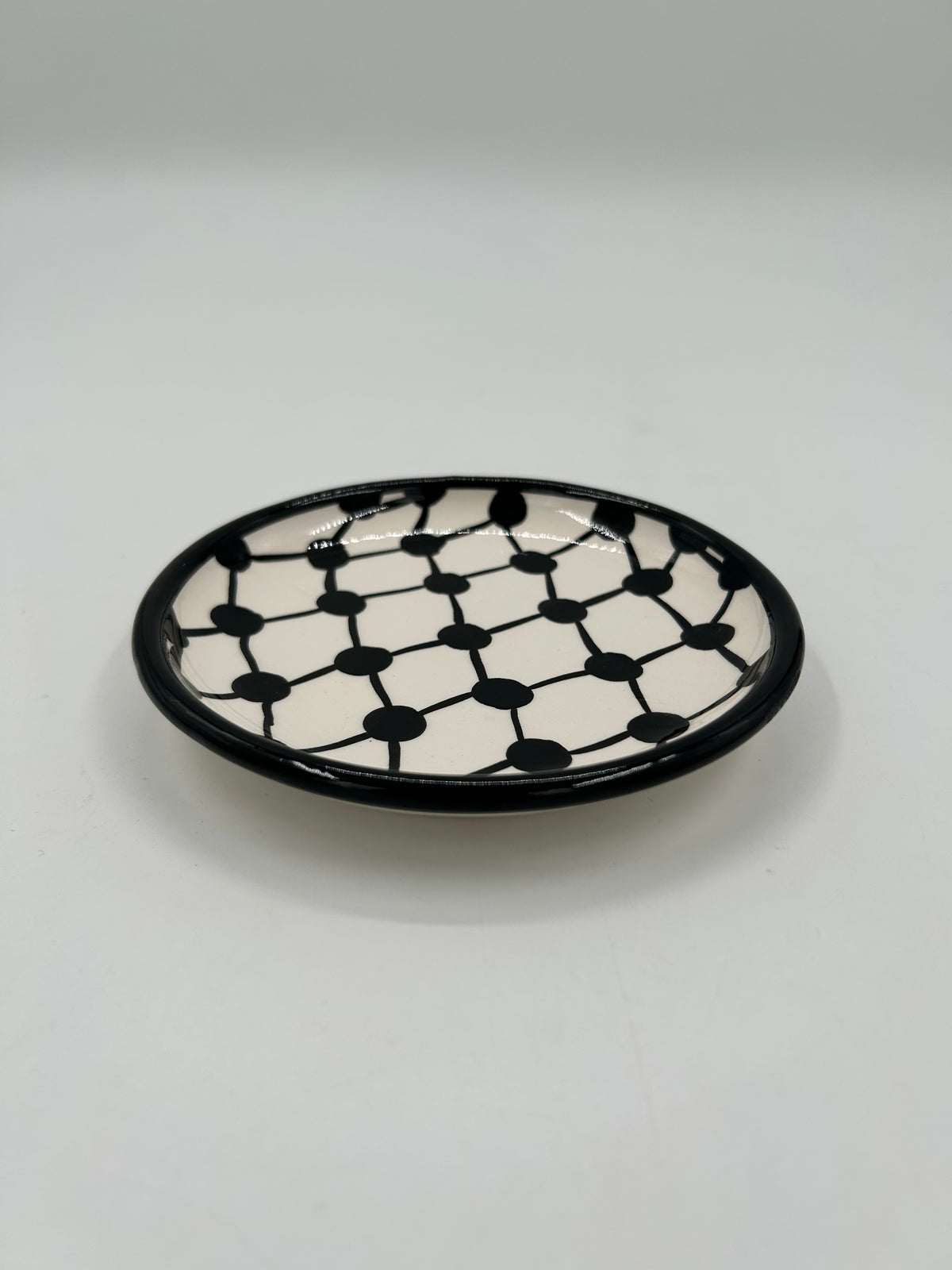 Assiette à gâteau-kuffiye