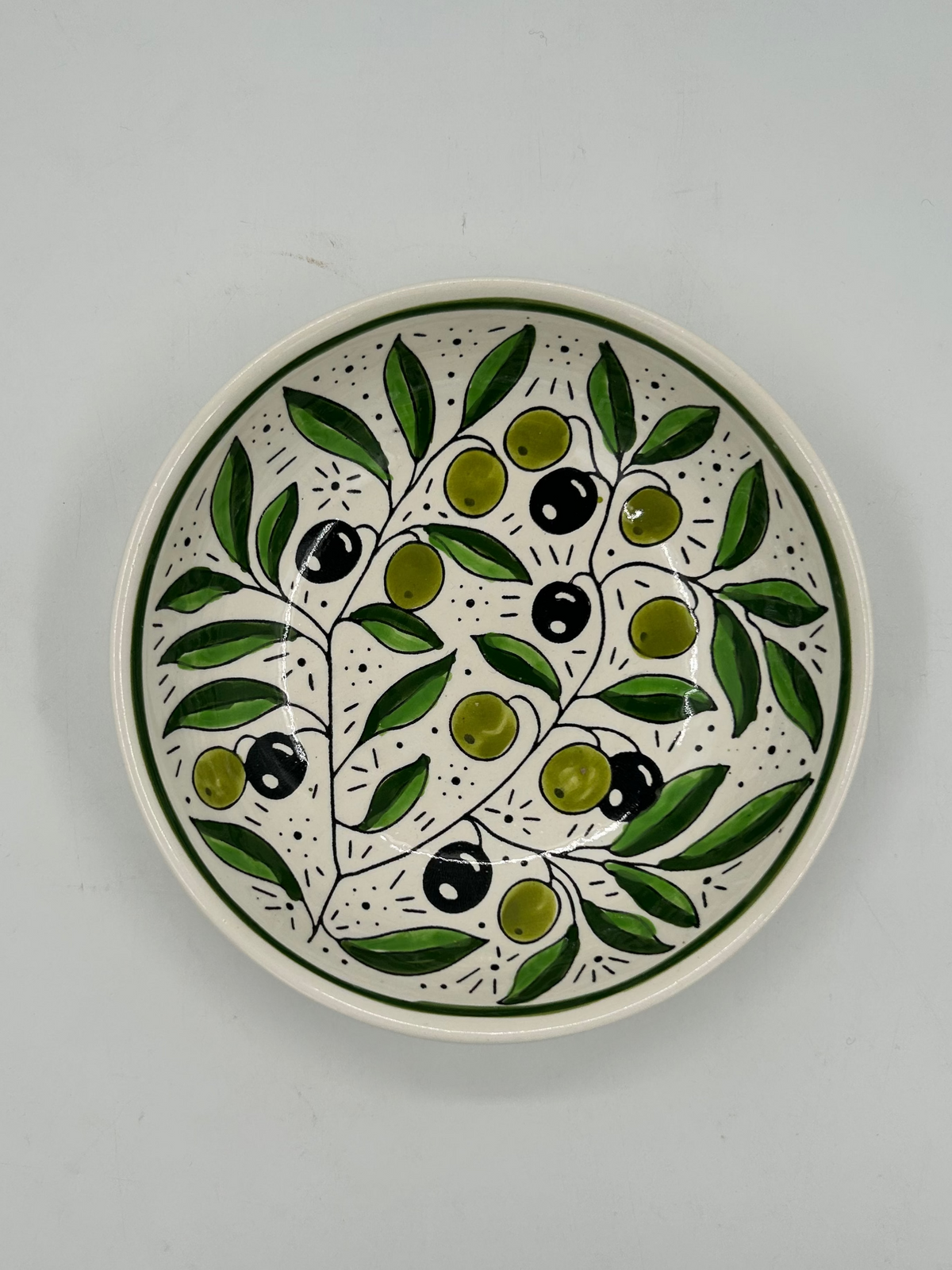 Stor hummusskål - 20 cm.