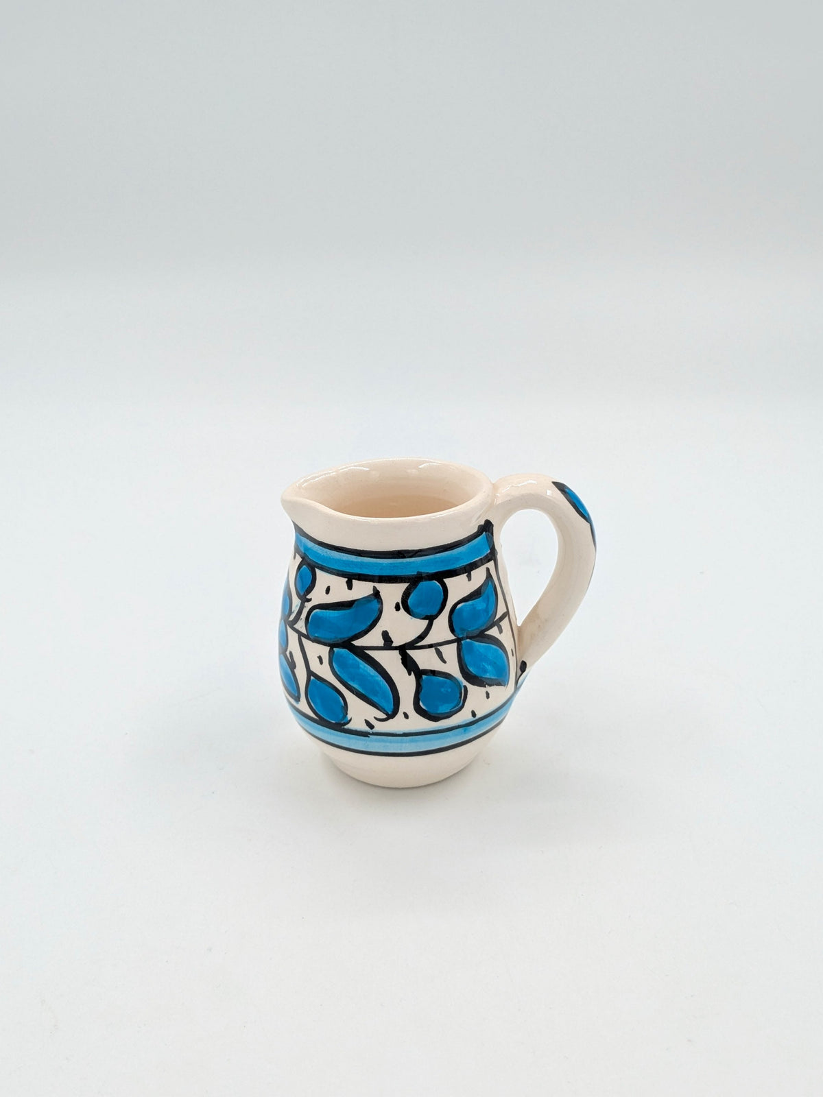Bricco per il latte - azzurro