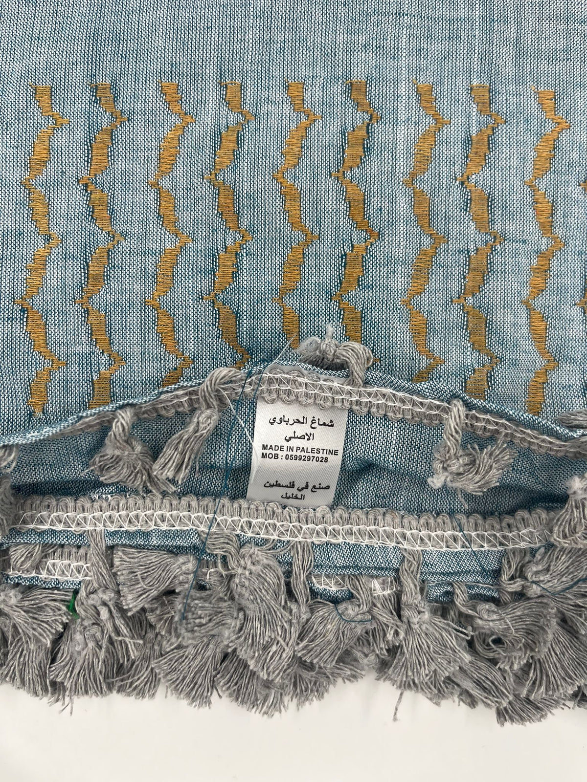 Hirbawi Kuffiyeh Grå & Brun