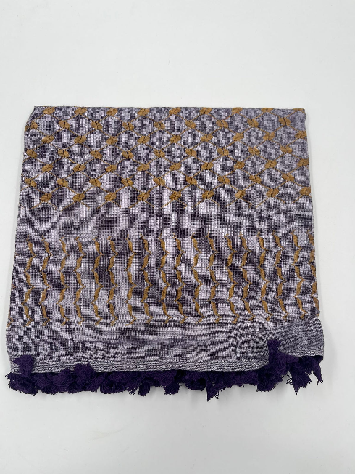 Hirbawi Kuffiyeh Vit & Guld