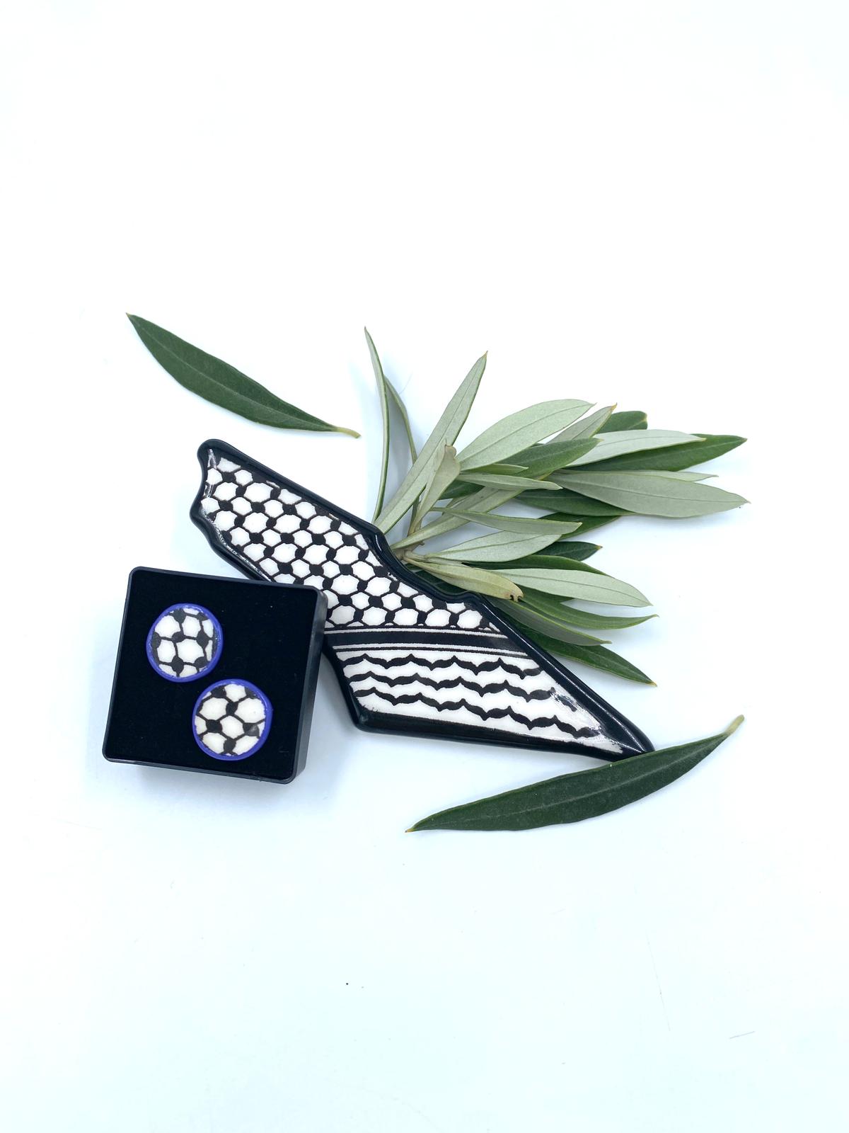 Handgjorda örhängen, 16 mm