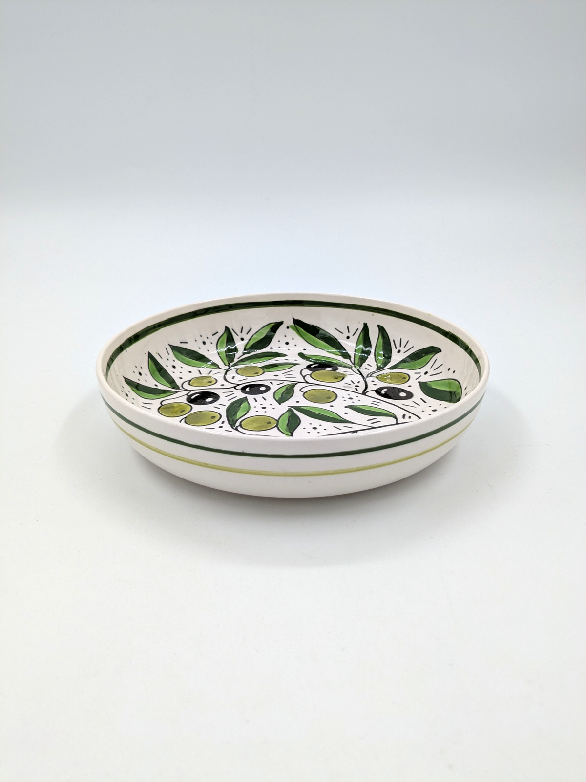 Tapasskål 15 cm - oliv