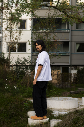 Vattenmelonstickad jersey