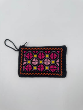 Handbroderad plånbok med Tatreez 1
