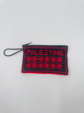 Handbroderad plånbok Palestina