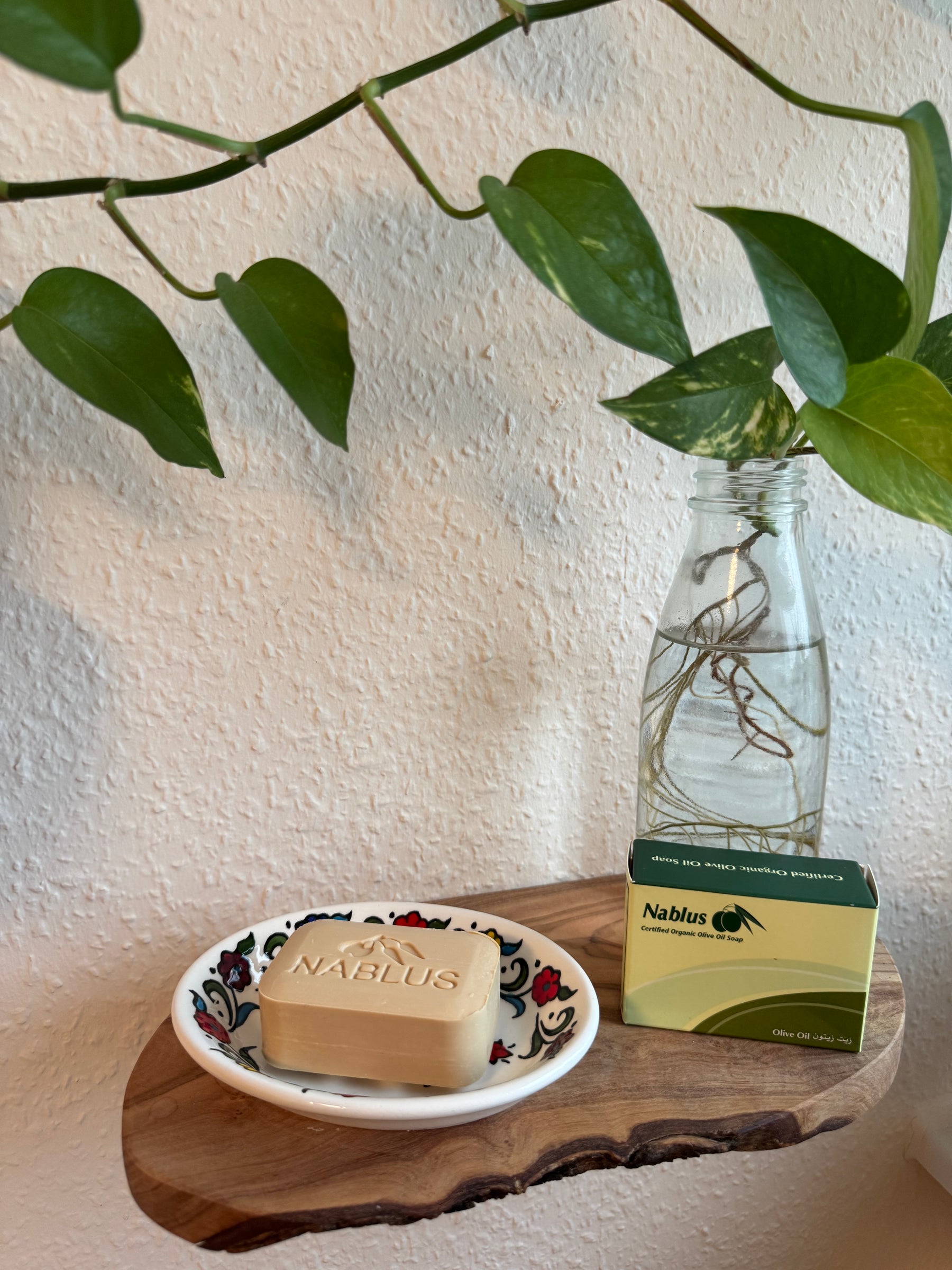 Tvålpump Blommix & Nablus Sæbe Bundle