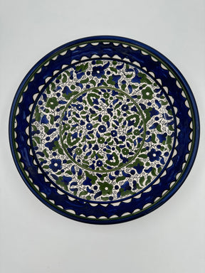 Al-Khalil djup bricka 37cm grön