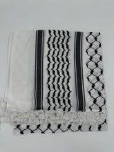 Hirbawi Kuffiyeh Vit & Svart
