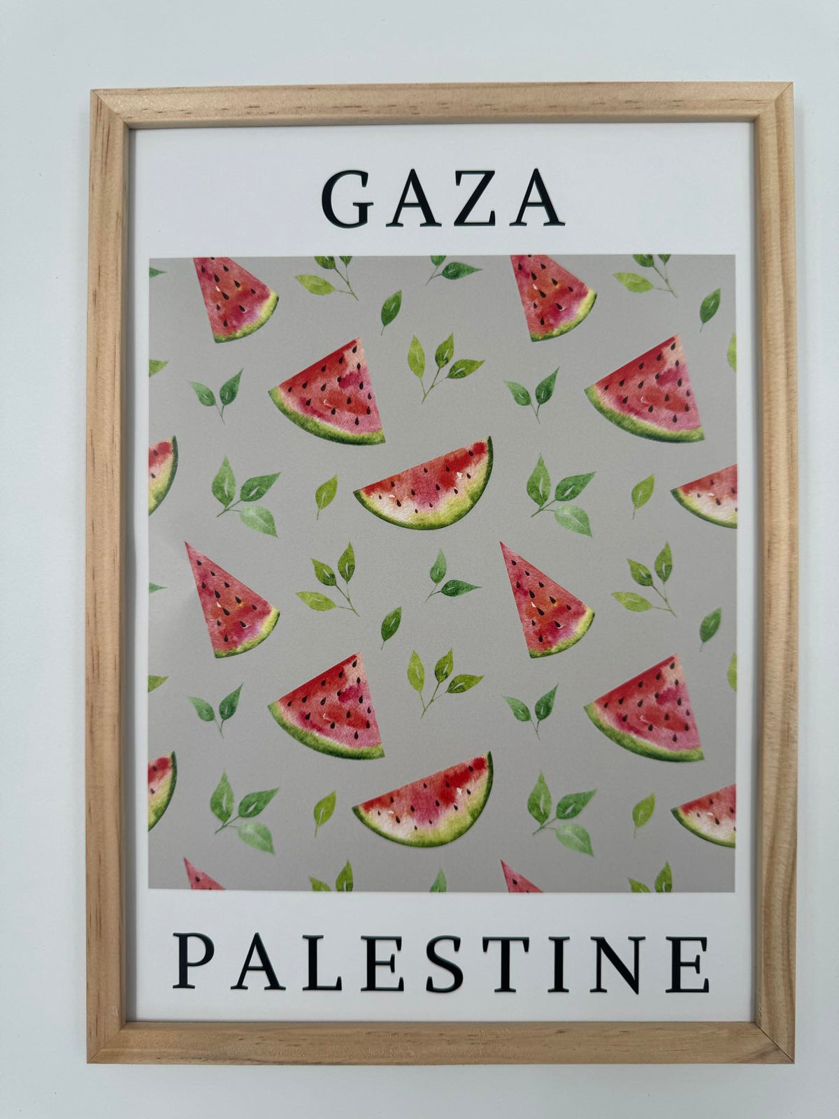 Gaza vattenmelon skiva