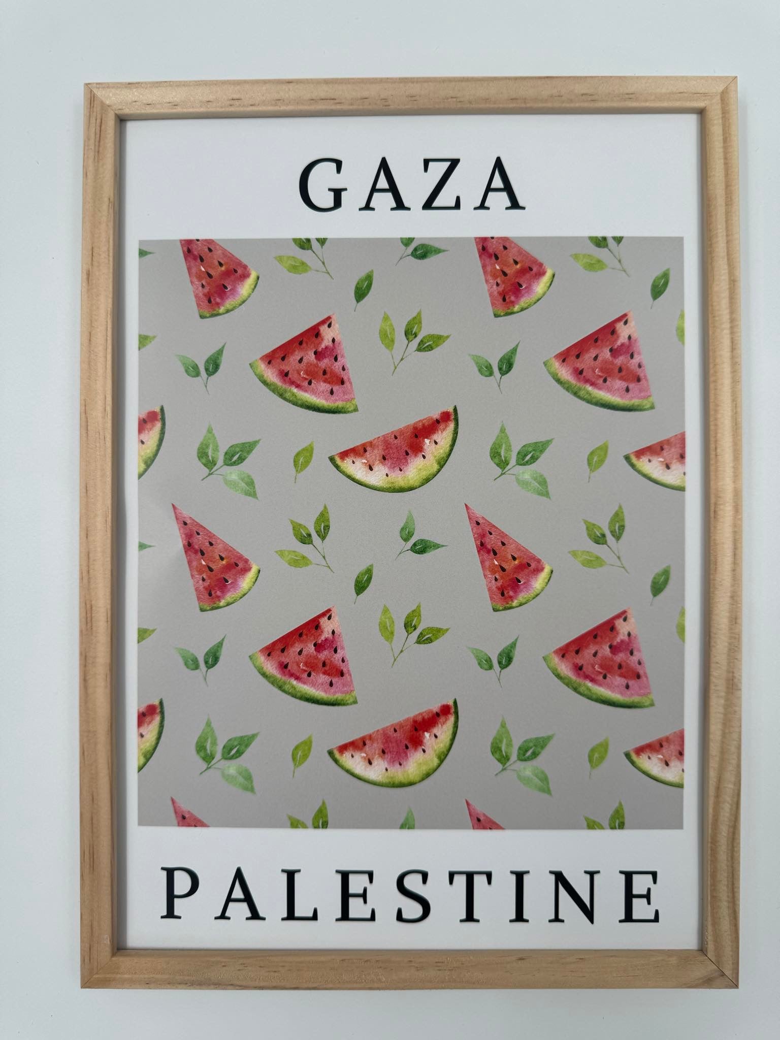 Gaza vattenmelon skiva