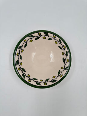 Plato hondo de hummus