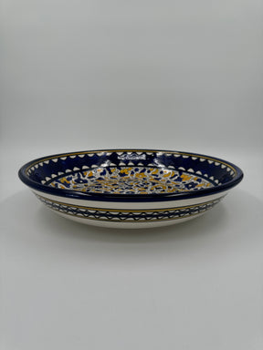 Al-Khalil Djup bricka 37 cm Gul