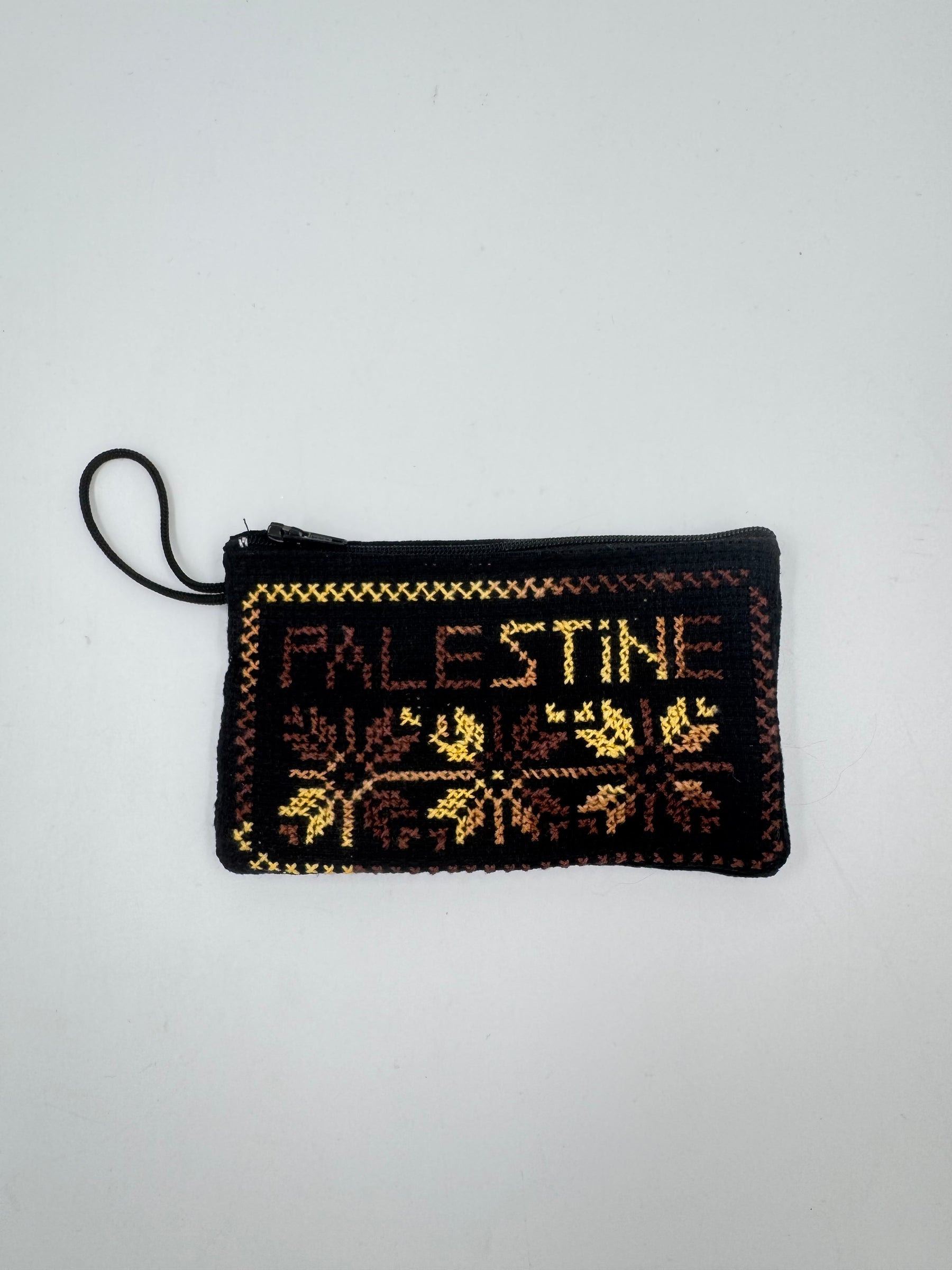 Handbroderad plånbok Palestina