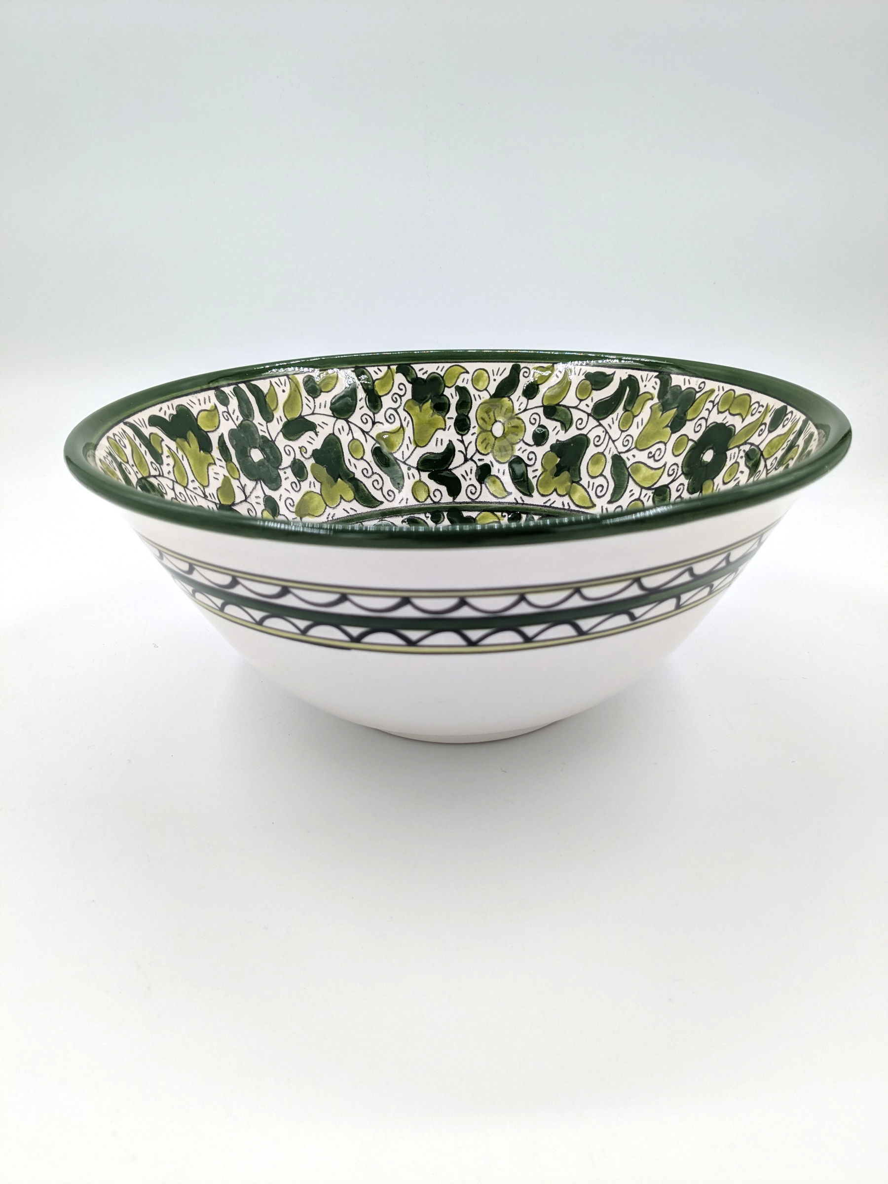 Servierschüssel - 25 cm - grün
