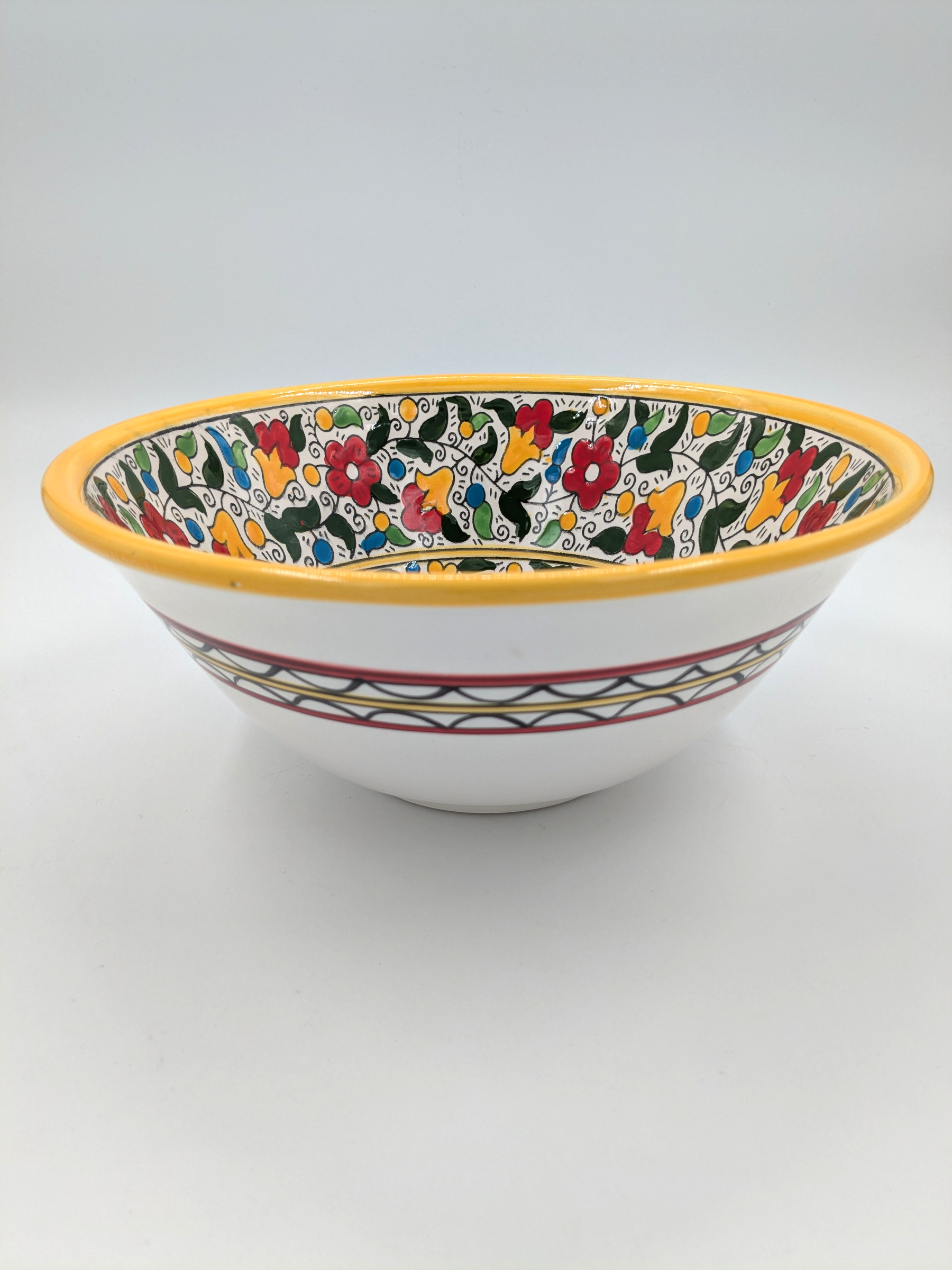 Jenin-skål oransje 15 cm