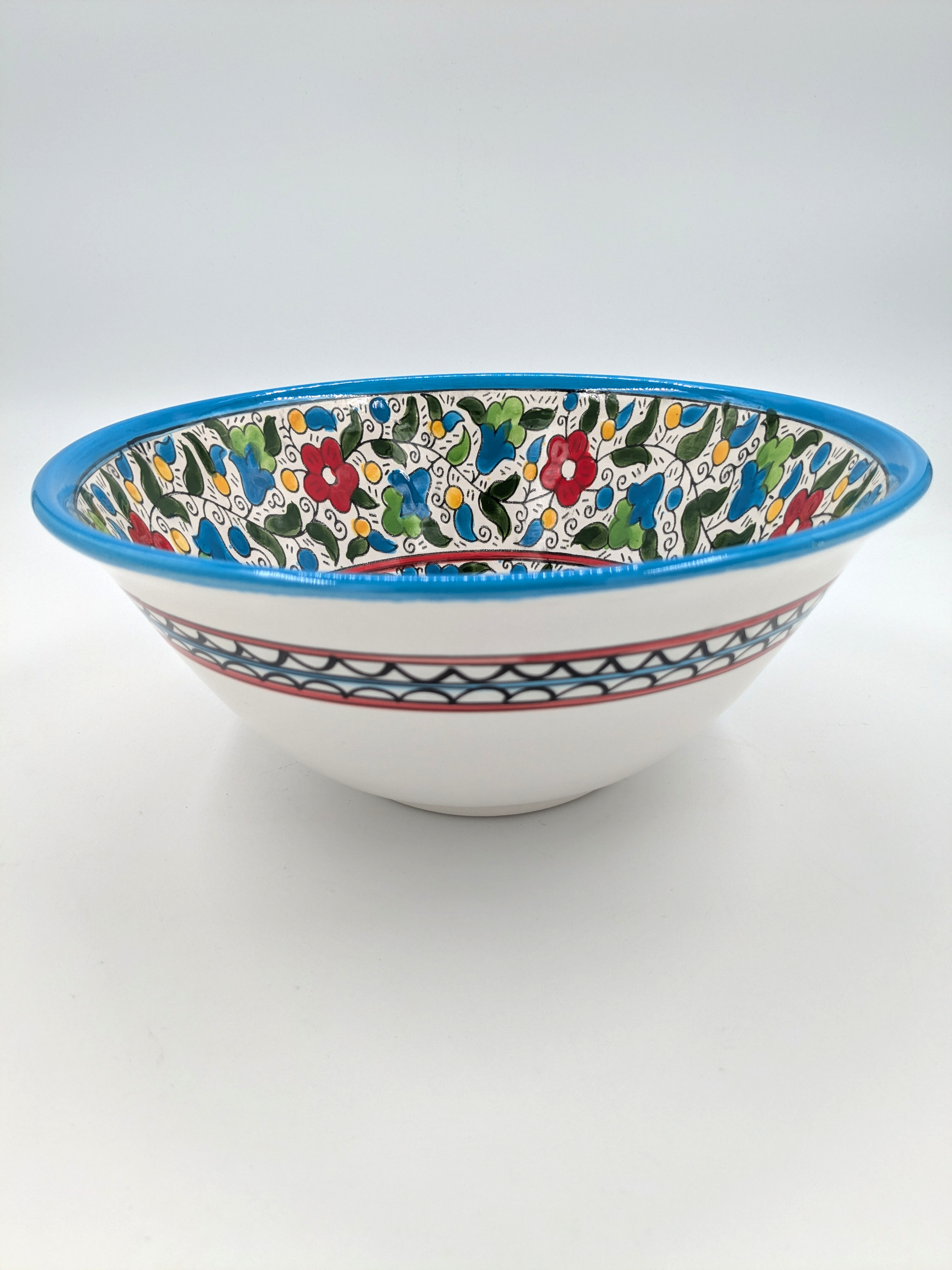 Serveerschaal - 25 cm - lichtblauw