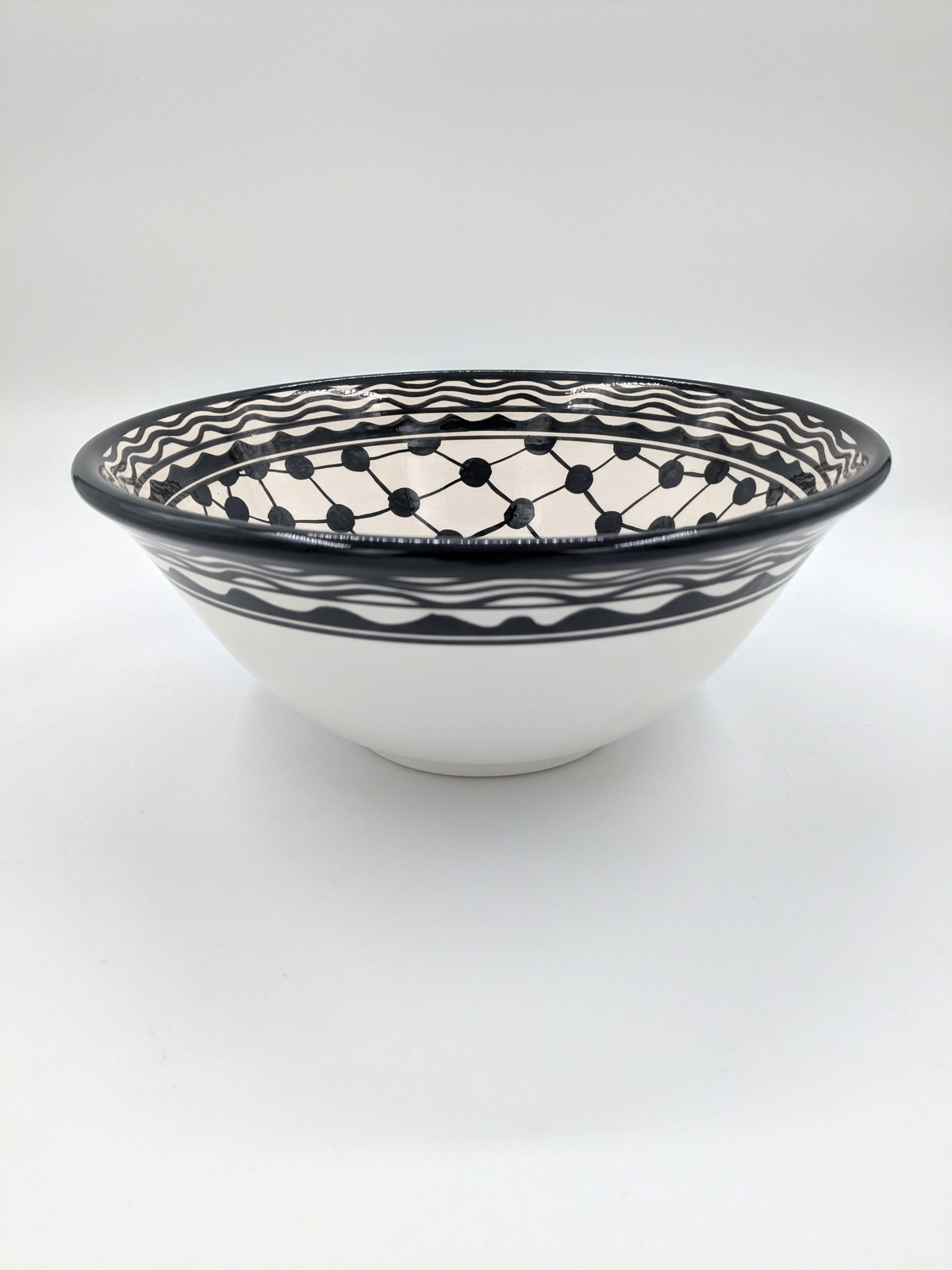 Jenin-skål oransje 15 cm