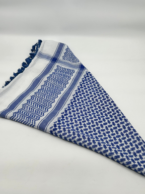 Autentica kuffiyeh Hirbawi - azzurro