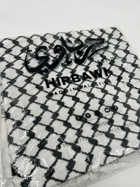 Autentica kuffiyeh Hirbawi - azzurro