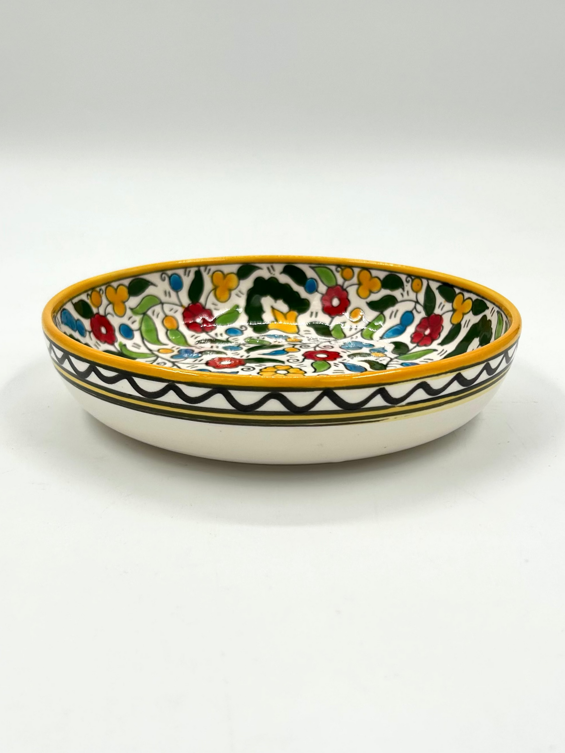 Serveringsskål 18 cm - gul