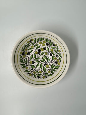 Serveringsskål - 25 cm - oliv