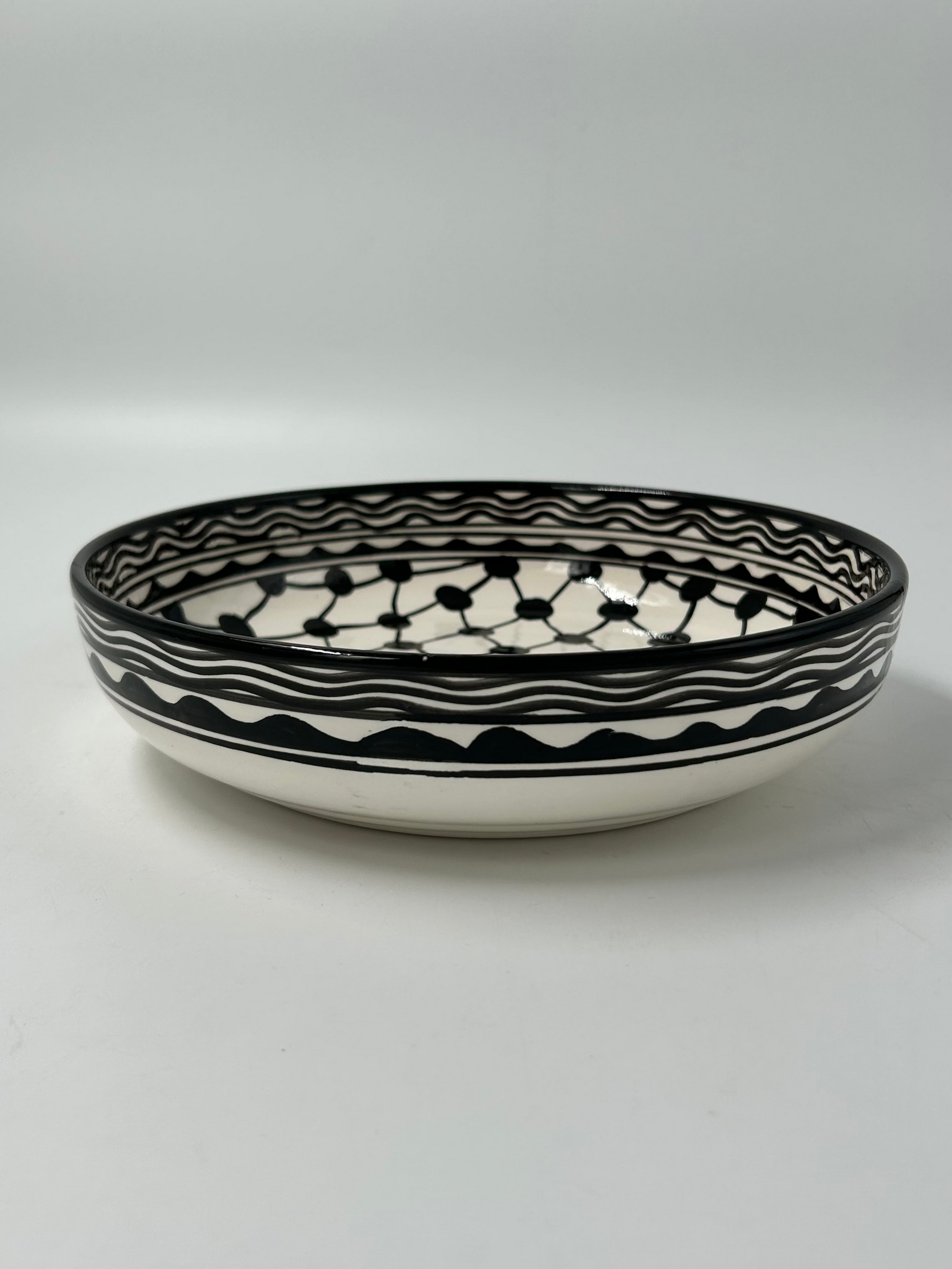 Serveringsfat 23 cm - grön