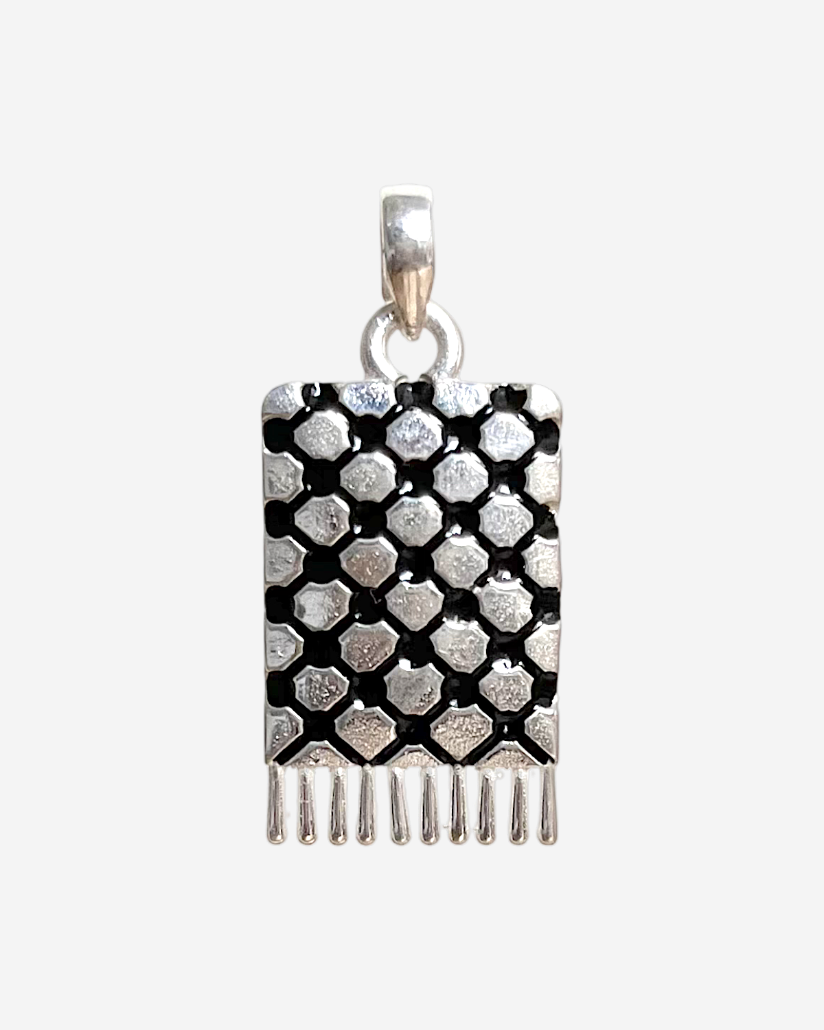 Pendentif Kufiya avec chaîne