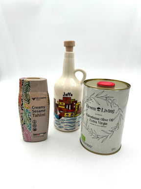 paquete de aceite de oliva