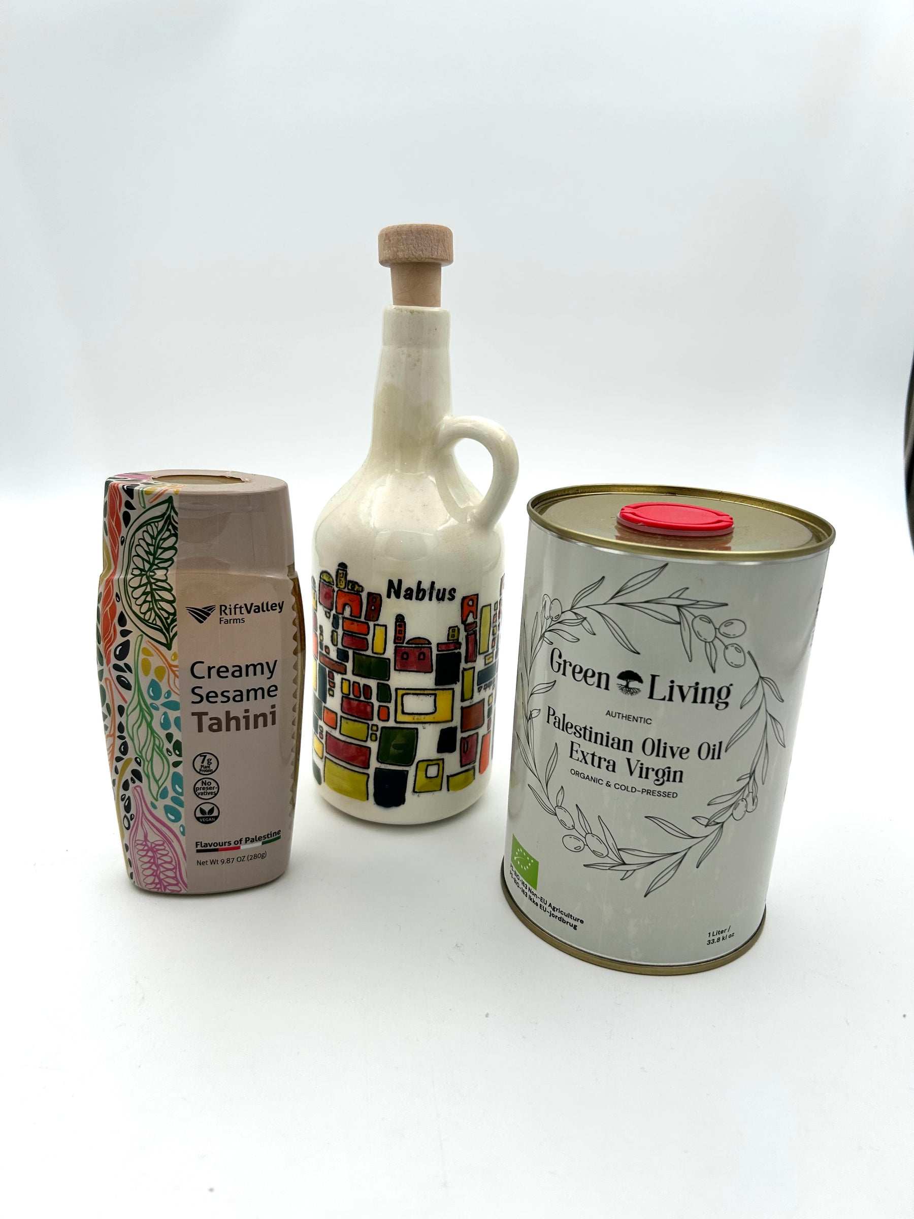 paquete de aceite de oliva