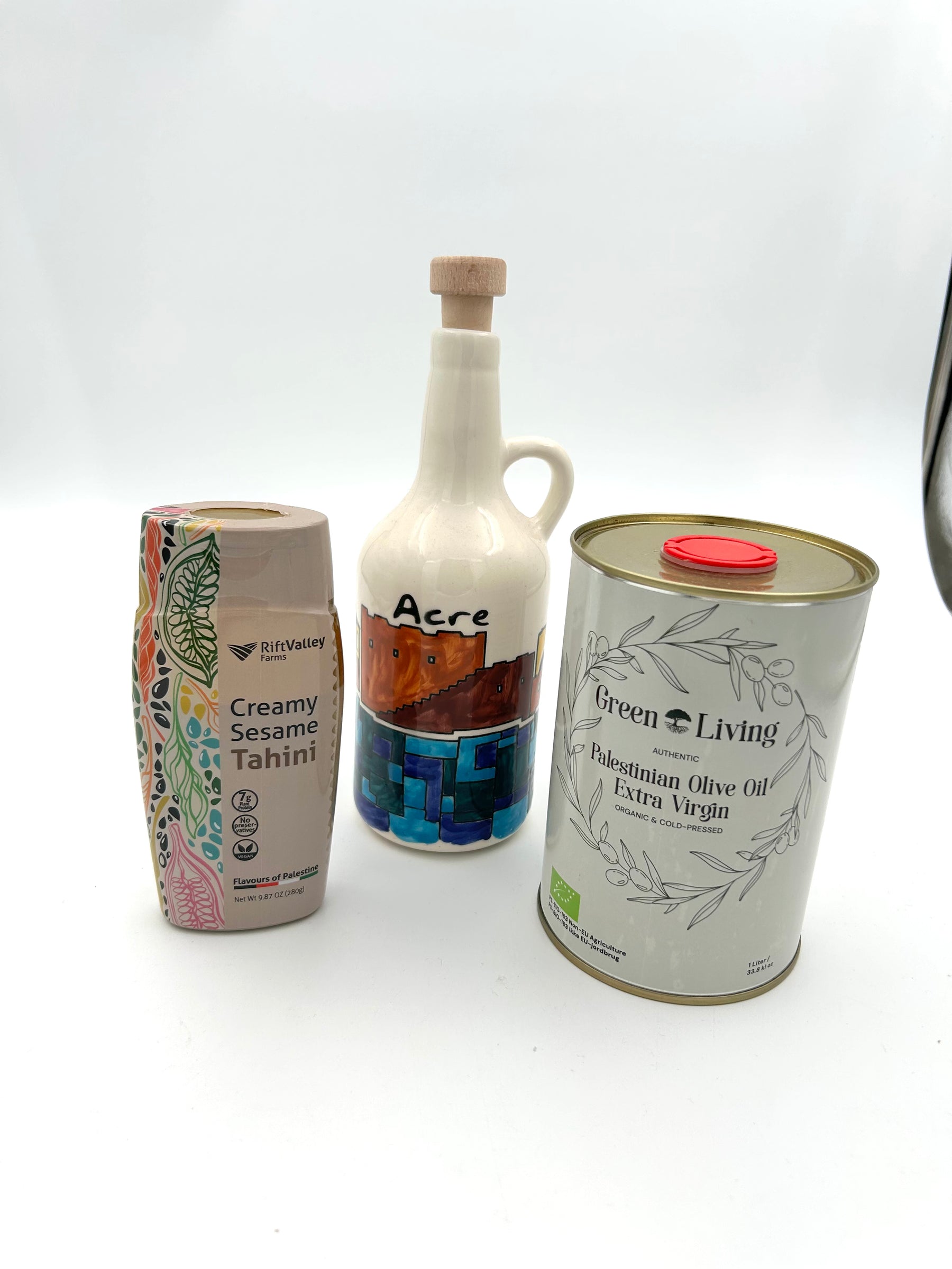 paquete de aceite de oliva