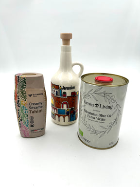 paquete de aceite de oliva