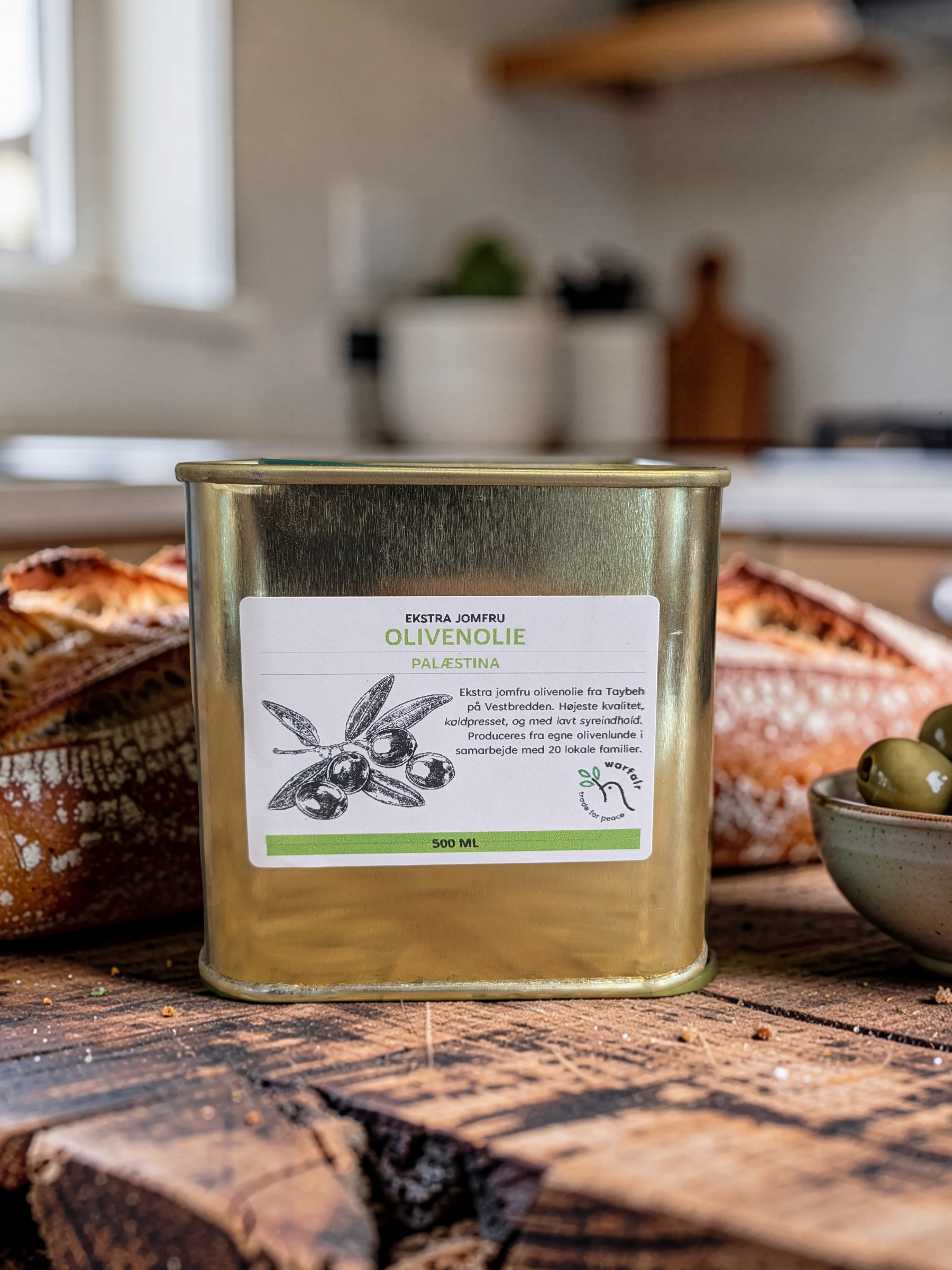 Huile d'olive extra vierge de Palestine-1L
