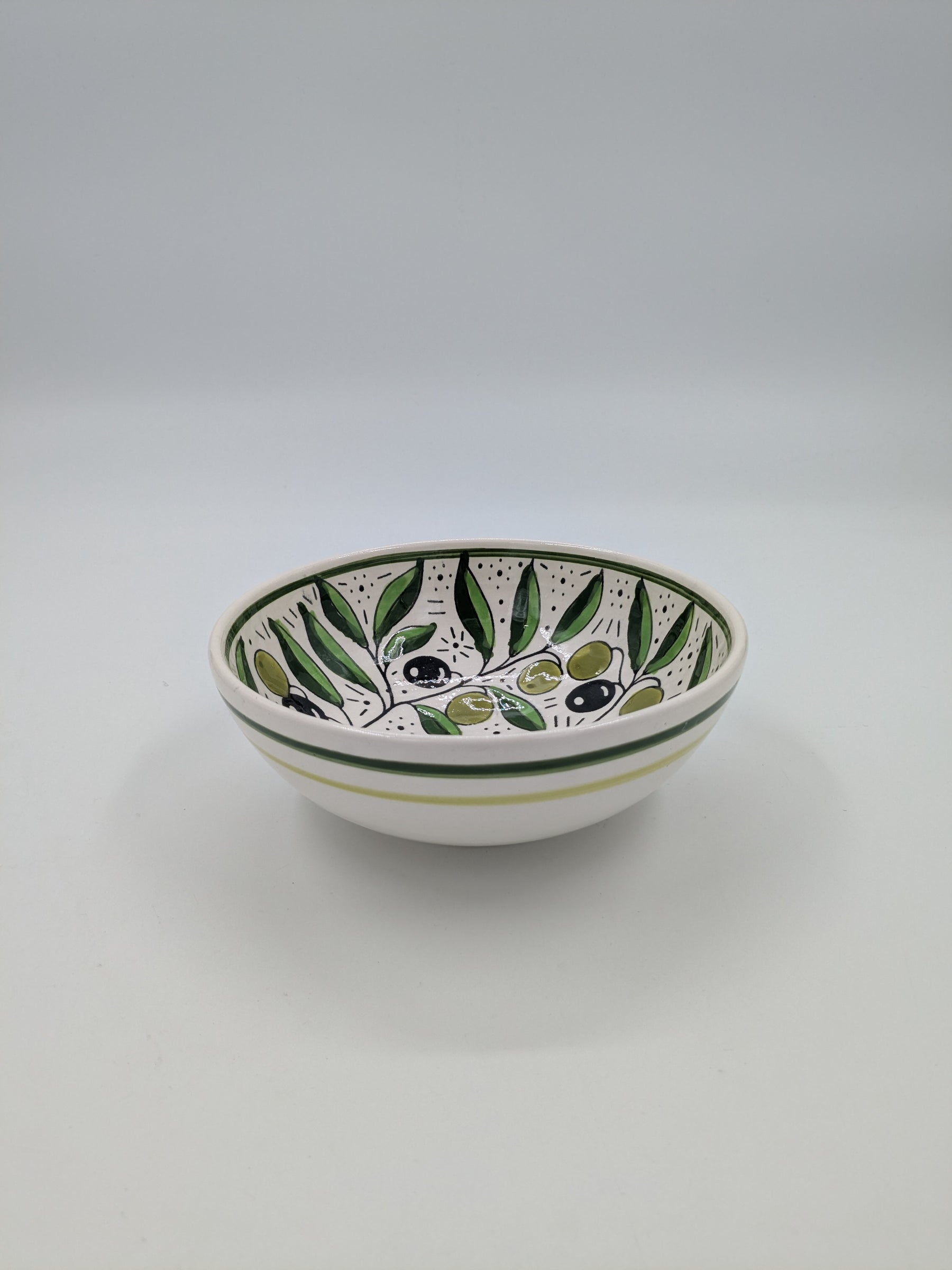Schüssel 12 cm - Bordeaux/Grün
