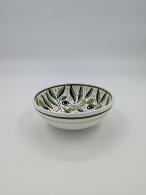 Schüssel 12 cm - Bordeaux/Grün