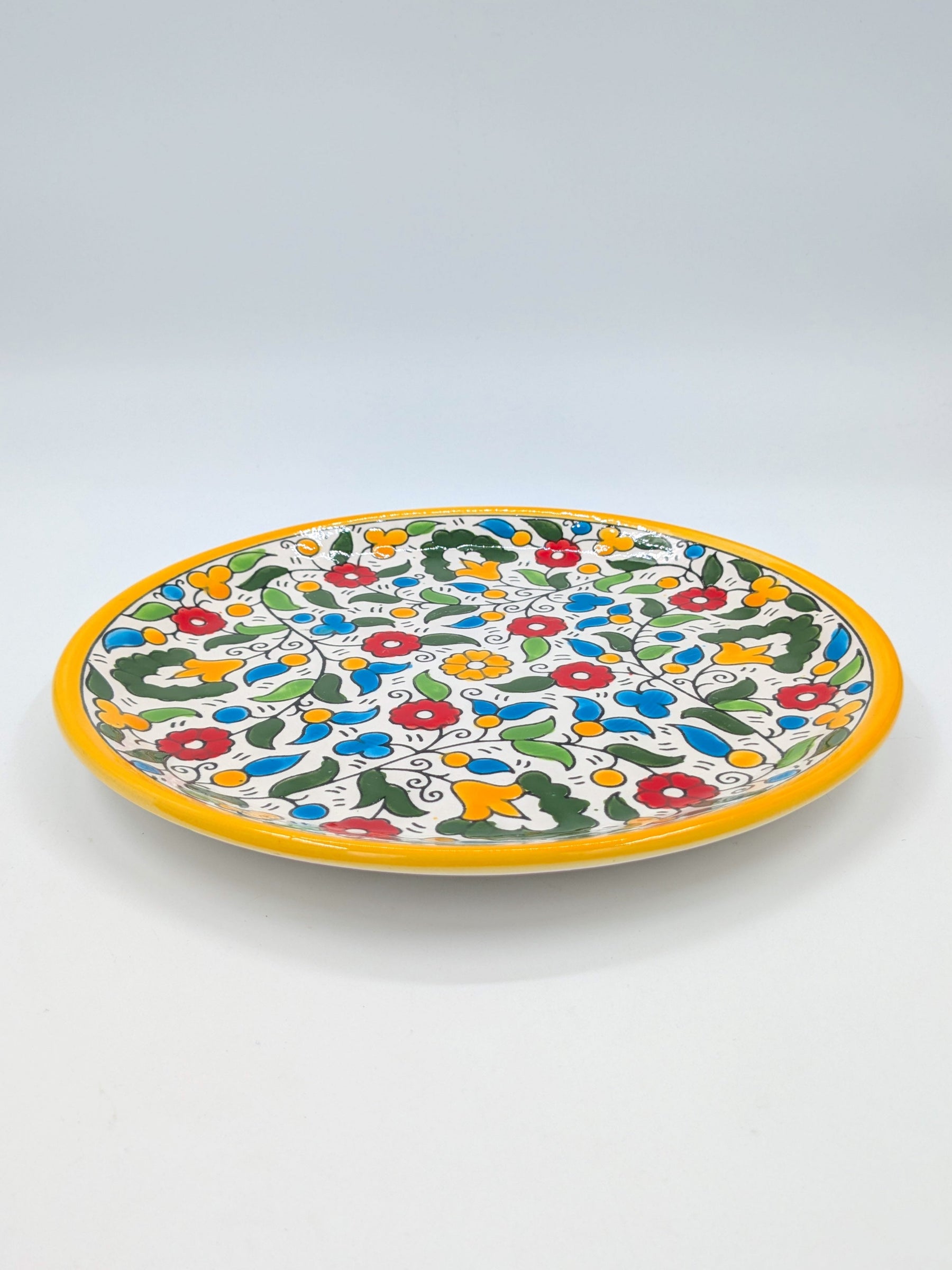 Middagstallrik 26 cm - gul