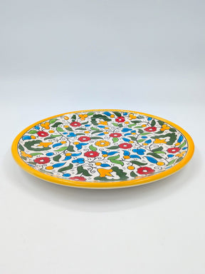 Middagstallrik 26 cm - gul