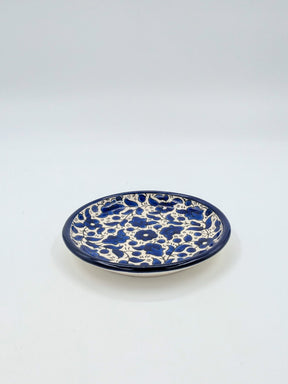 Piatto da torta - blu reale