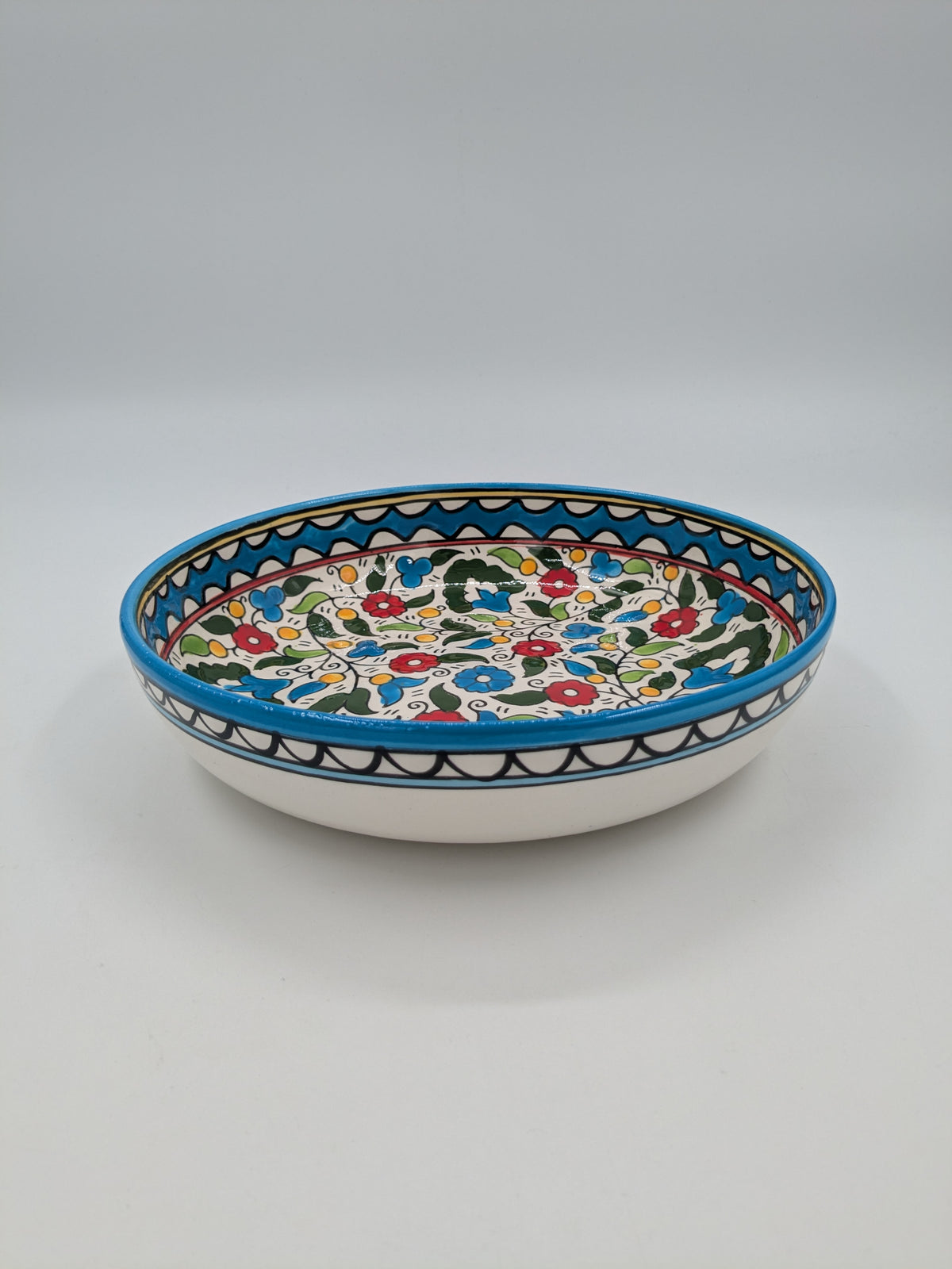 Serveringsskål 18 cm - lyseblå