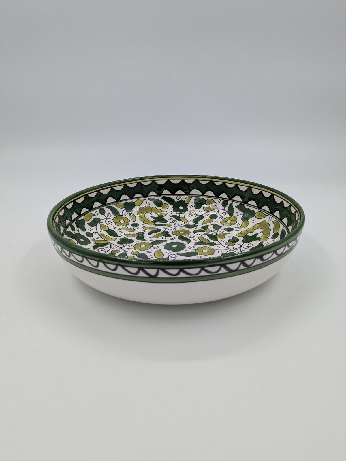 Serveringsskål 18 cm - grønn