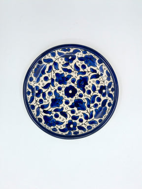 Piatto da torta - blu reale