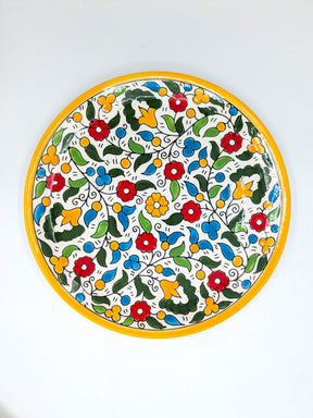 Middagstallrik 26 cm - gul