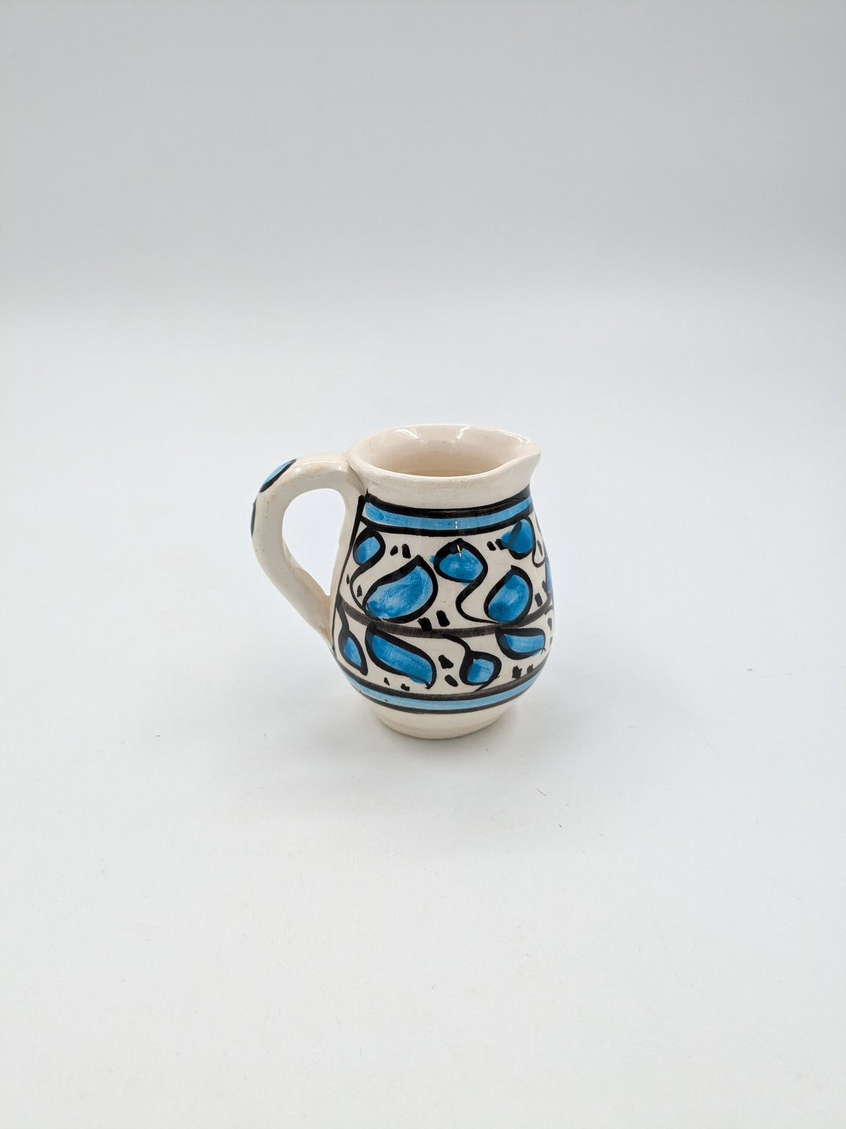 Bricco per il latte - azzurro