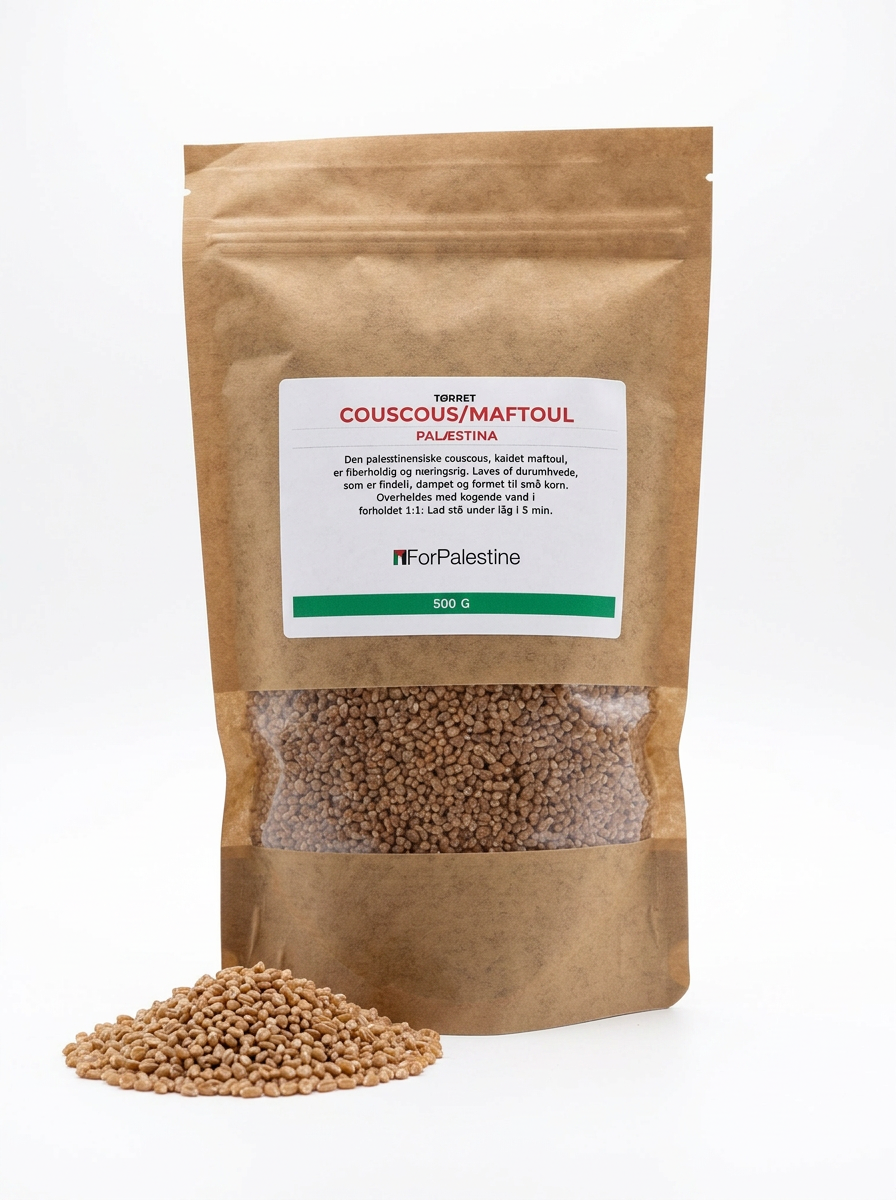 Ekologisk Maftoul/couscous från Palestina - 500g