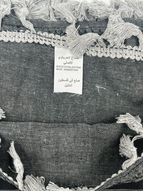 Hirbawi Kuffiyeh Grå & Svart