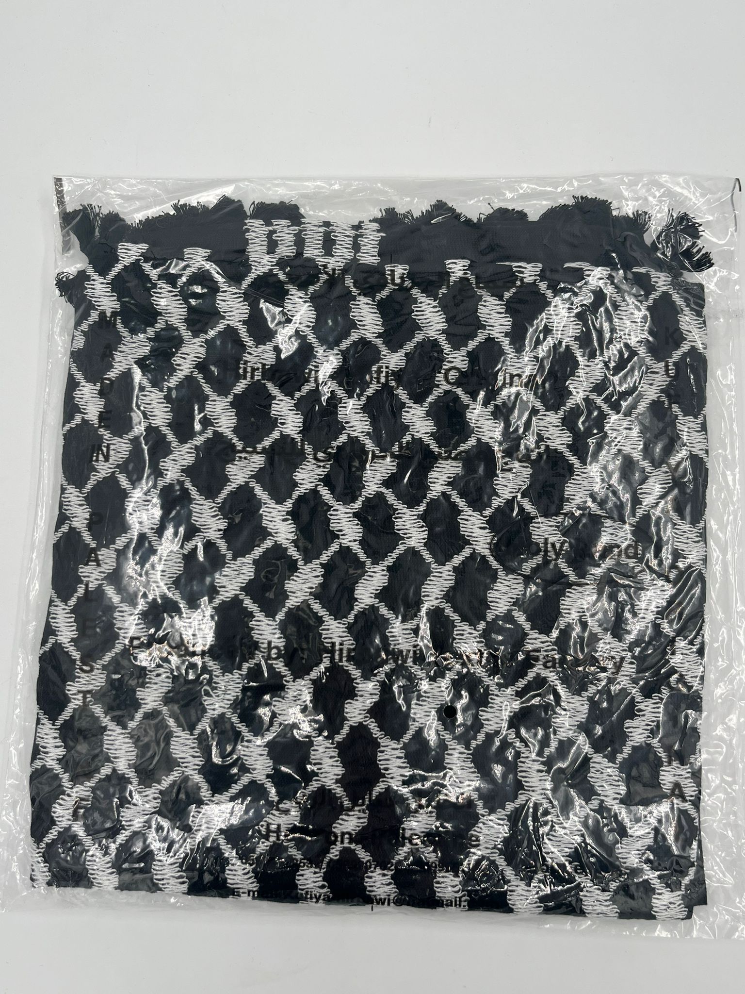 Hirbawi Kuffiyeh Svart & Röd