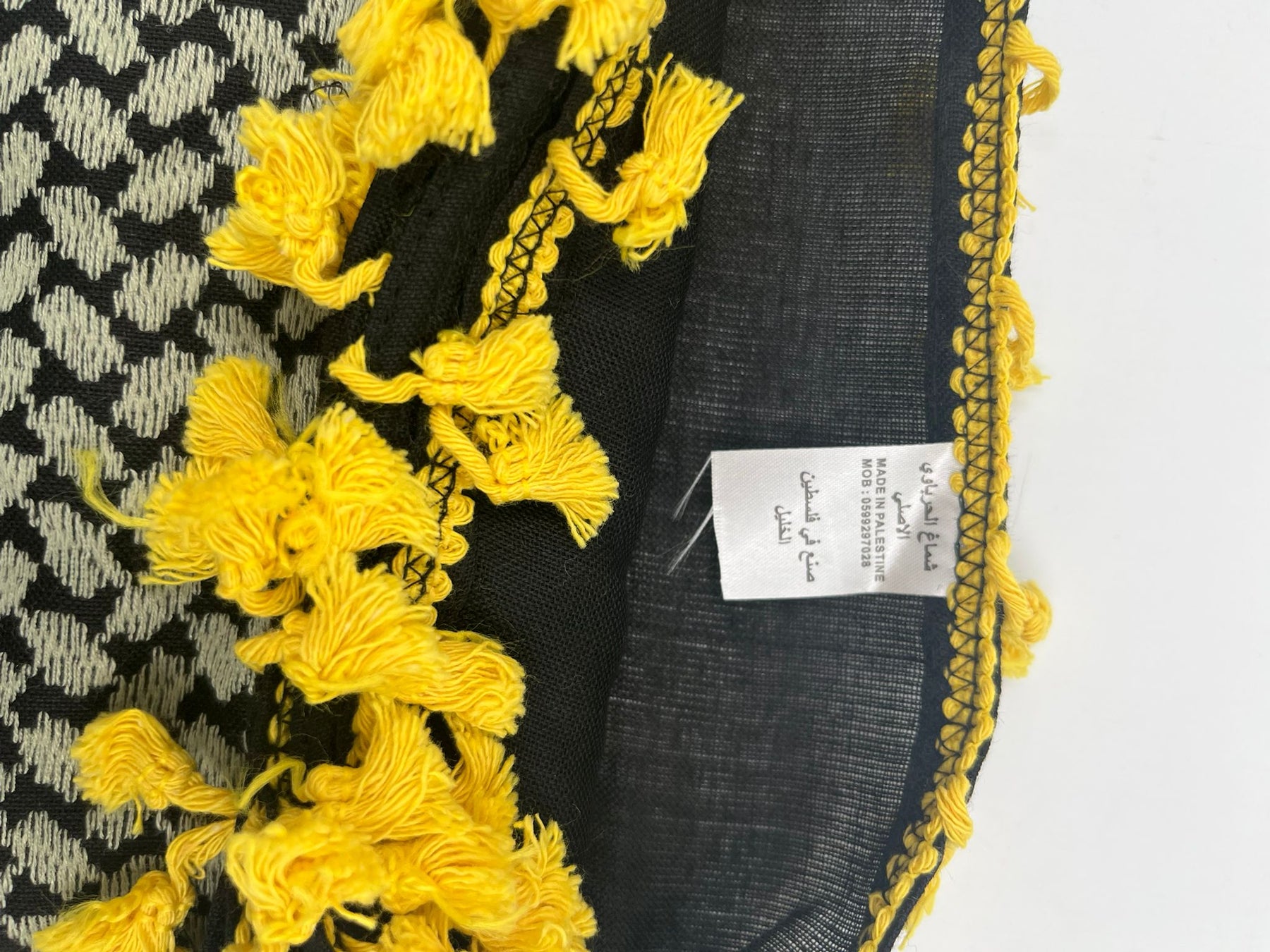 Hirbawi Kuffiyeh Svart & Grå